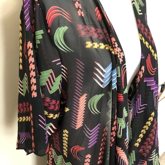 Lularoe Shirley Aztec Kimono Duster, NWT - Picture 2 of 5